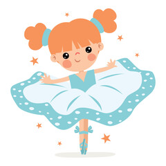 Cartoon Character Performing Classical Ballet