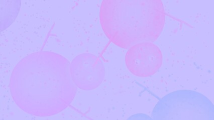 Soft Blue Pastel Bokeh Circle Glowing Abstract Seamless Texture.