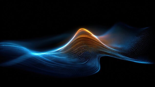 Abstract digital wave pattern (4)
