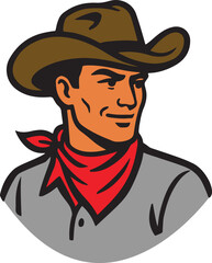 cowboy with hat