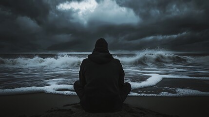 A symbolic journey through emotion and reason, tracing the balance between living and achieving.