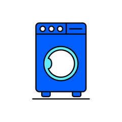 Icon a Washing Machine, isolated against a clean background.