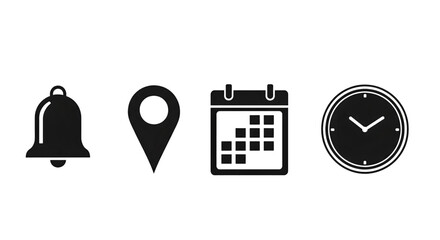 calendar and clock