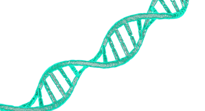 Vibrant glowing DNA helix symbolizes life, genetics, and scientific discovery in stunning 3D.