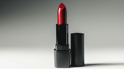 Professional Product Shot - Matte Lipstick Deep Red