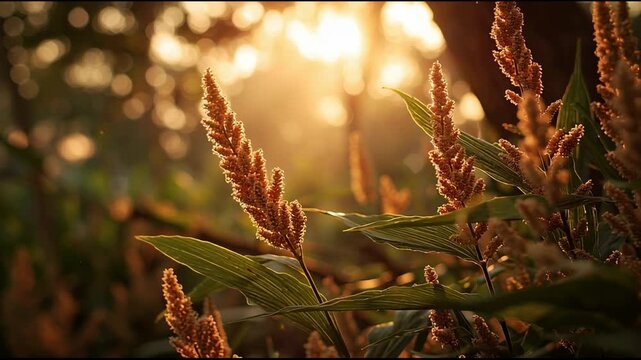 Little millet at First Light