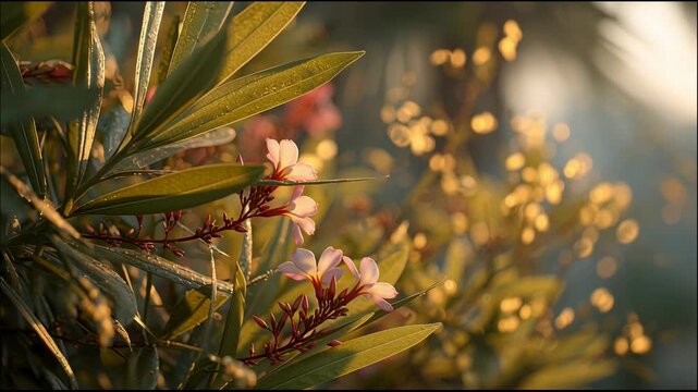 Oleander at First Light
