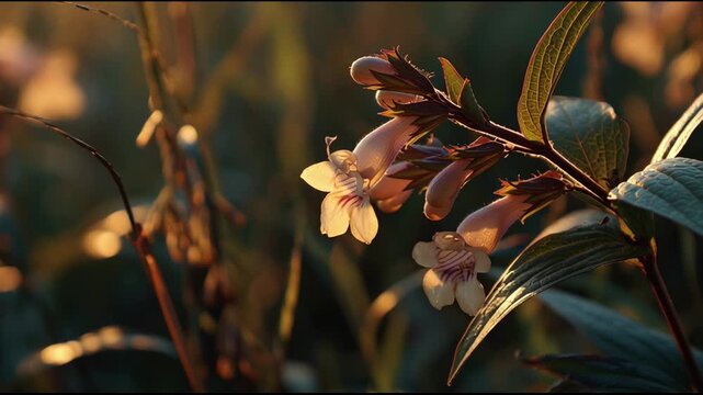 Penstemon at First Light