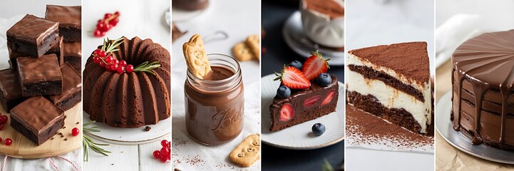 Decadent chocolate desserts and treats inviting indulgence and sweet celebration moments