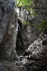 Waterfall in Bjeshkët e Nemuna national park