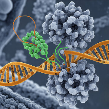 CRISPR Gene Editing High-detail microscopic illustration of Cas9 editing specific DNA sequences, educational and scientific_.png