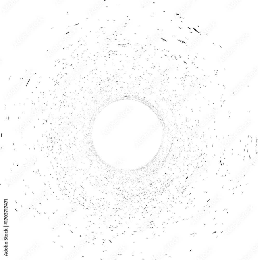 Poster distorted geometric shape . minimal art design . noise destroyed logo . trendy grainy shapes . graph