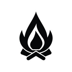 Campfire Eco Icon