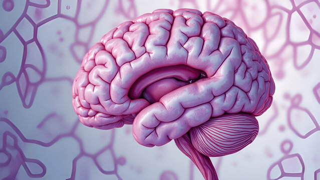 A microscopic image showing brain tissue affected by chronic traumatic encephalopathy (CTE), a neurodegenerative condition common in athletes participating in contact sports. 