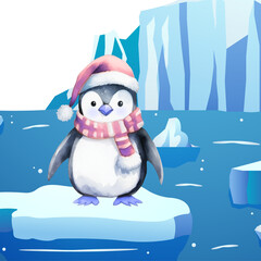 دونالصورة الأولى (البطريق على الجليد)

Cute Penguin with Winter Hat on Iceberg – Adorable Kids Wall Art in Arctic Scene

