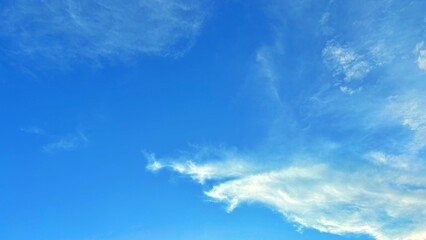 blue sky with clouds