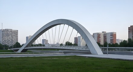 Minimalist Bridge Span
