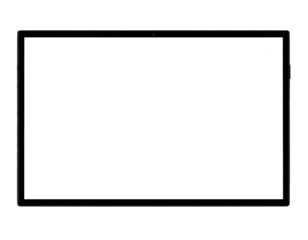 Blank rectangular display (1)