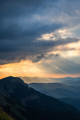 Hohe Veitsch Sonnenaufgang - Hochsteiermark