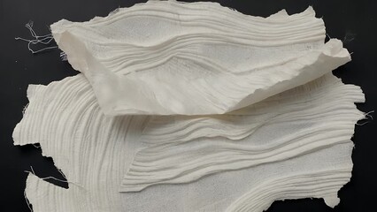 Pale surface pattern of traditional East Asian writing material