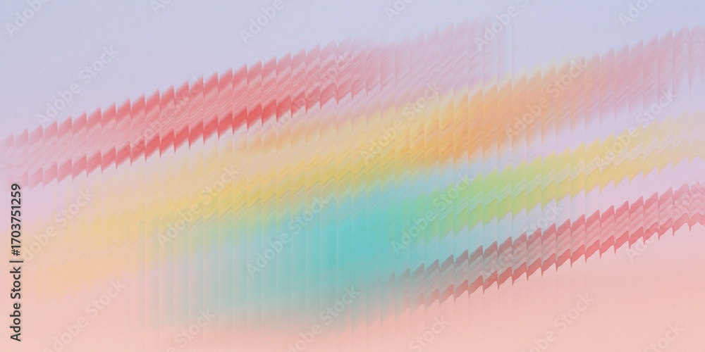 Poster abstract 3d background with soft pastel geometric shapes and light gradients offering a gentle and m