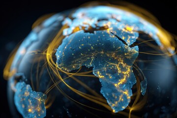 Illuminated Earth, Global Connections