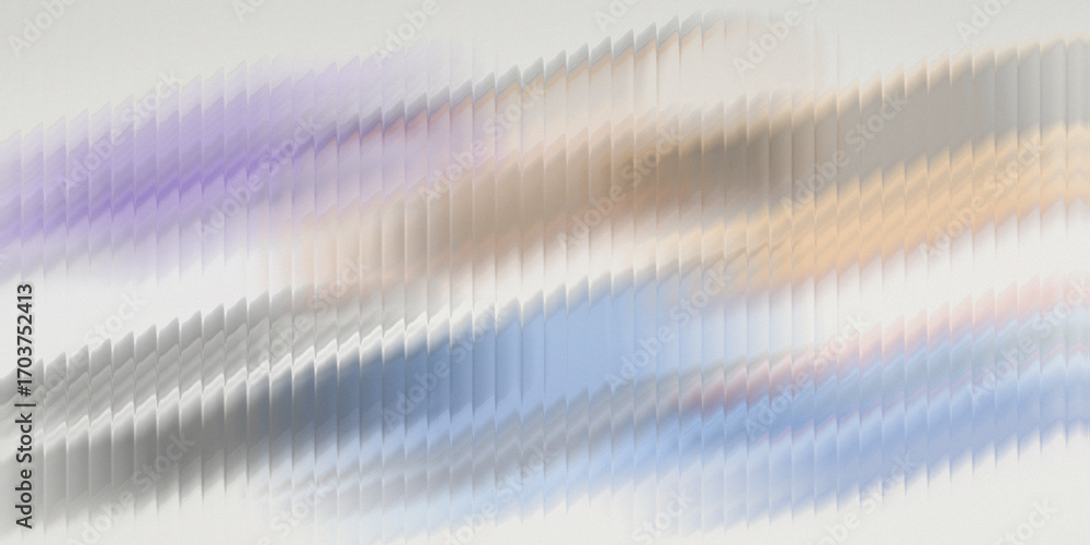 Poster abstract 3d geometric background with pastel colors and soft lighting for digital design and visual 