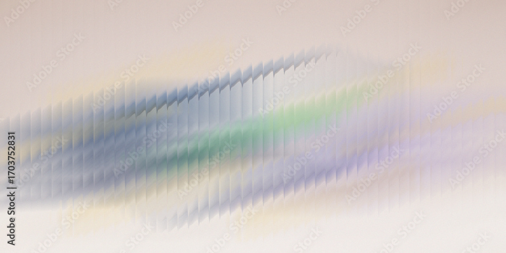Poster abstract 3d shapes with soft pastel colors creates a modern and engaging visual background scene