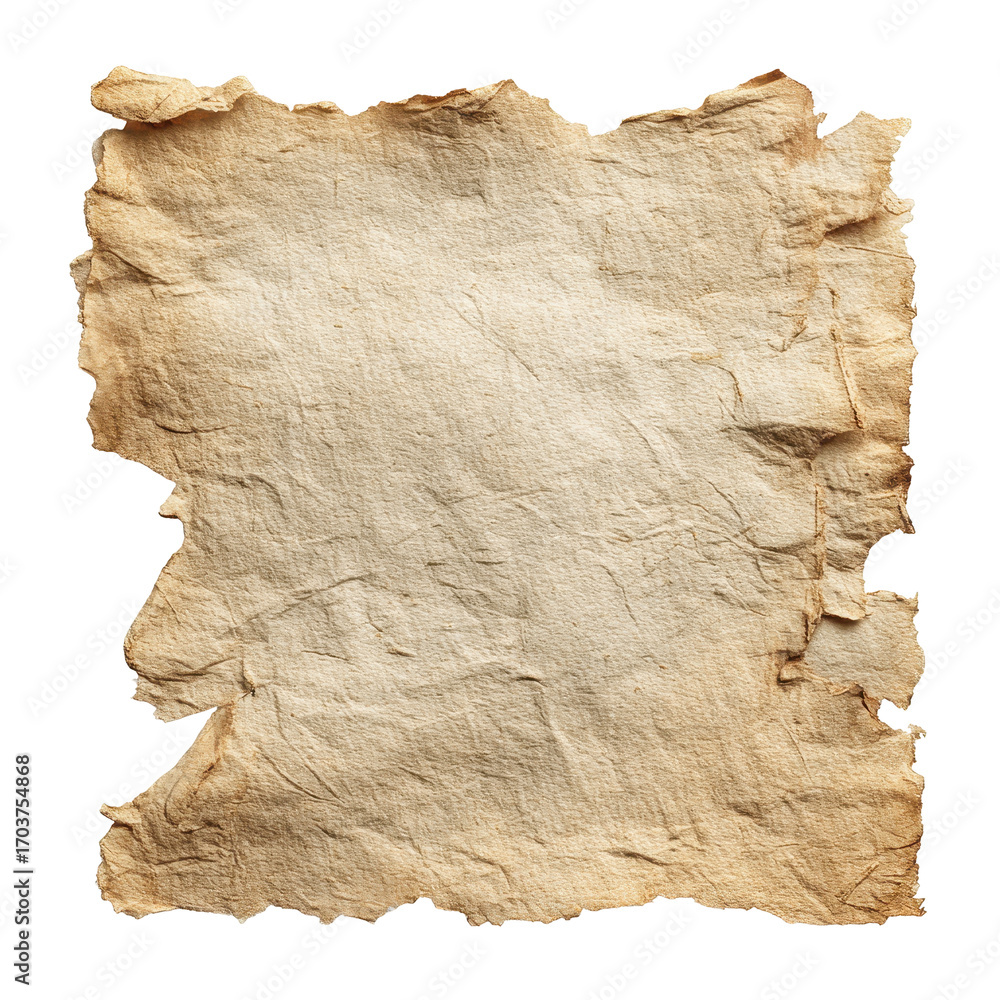 Aufkleber unique textured paper with an aged appearance for crafting and design projects