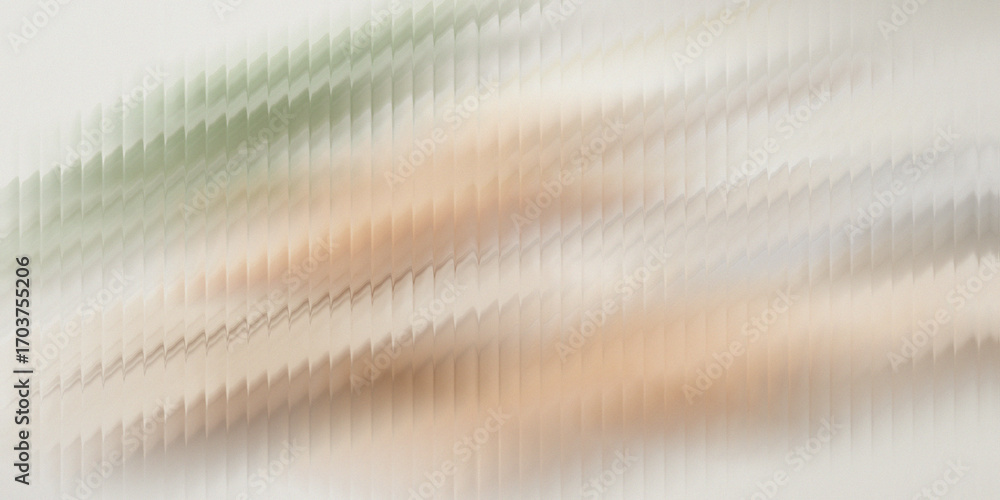 Poster abstract 3d background with soft peach and green hues for modern design projects and digital art