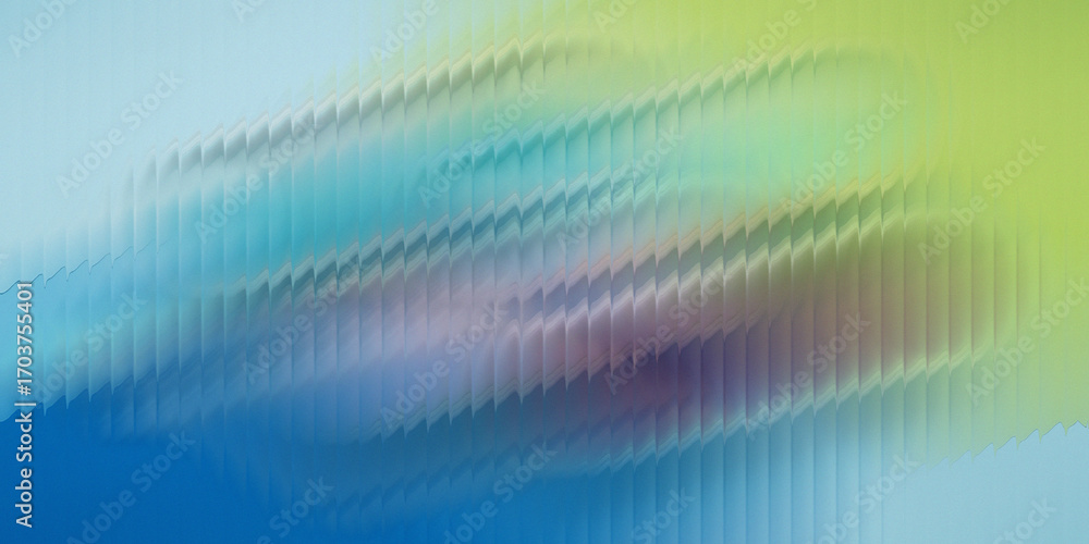 Poster abstract 3d background with flowing blue green and purple gradient hues creating a dynamic visual te