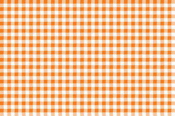 DarkOrange and white color plaid pattern background. plaid pattern background. Seamless pattern.