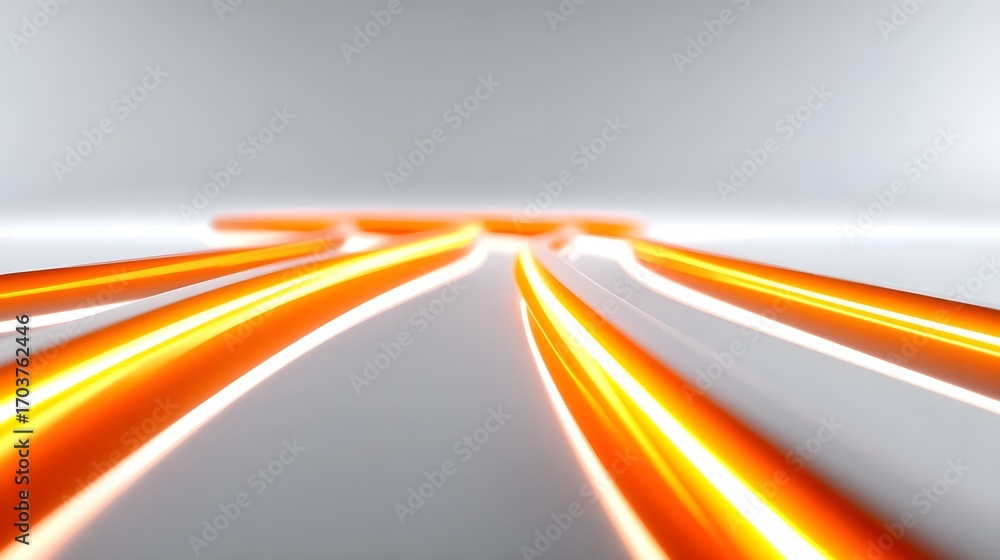 Poster vibrant and energetic abstract background featuring dynamic, luminous lines and a spectrum of bright