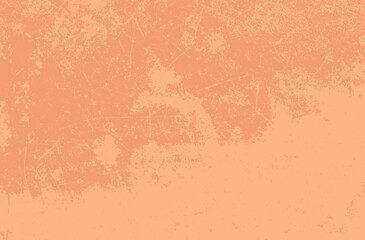 Fototapeta premium Distressed orange surface with vintage grunge effect, rough faded texture suitable for retro design, wall background, or decorative artwork.