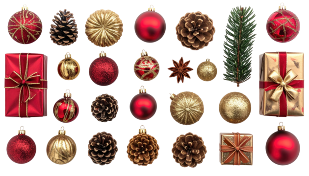 Festive Christmas Ornament Collection