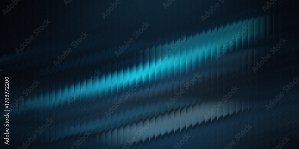 Poster abstract blue and green ethereal light streaks create a mesmerizing abstract 3d background effect wi