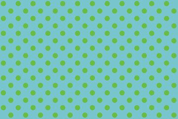 Green colour circles on Cadet Blue colour background.