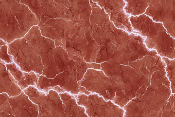 Limestone marble texture, Terracotta background, Glowing veins, Volcanic Rough, Luxury Hotel Lobby aesthetic, seamless pattern