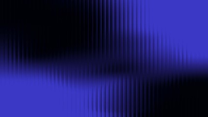 Abstract blue and black gradient background with vertical lines