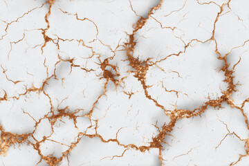 Obraz premium Rusted Metal marble texture, Pure White background, Copper veins, Weathered Aged Patina, Y2K Tech Aesthetic aesthetic, seamless pattern