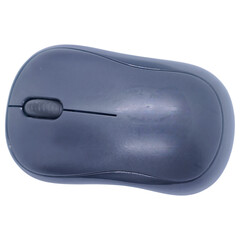 Wireless computer mouse with ergonomic design and scroll wheel for smooth navigation and comfortable use