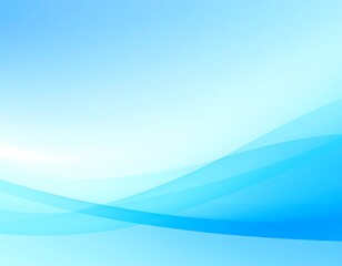 Abstract blue wave background
