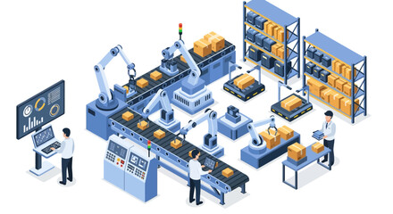 Obraz premium Isometric business team planning city map with buildings and office icons vector illustration