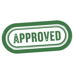 Green Approved Stamp.
