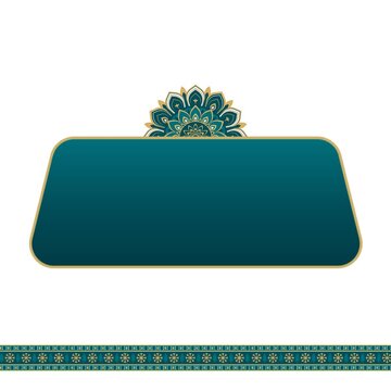 Loopable Mandala Animation for Islamic Visuals White Background