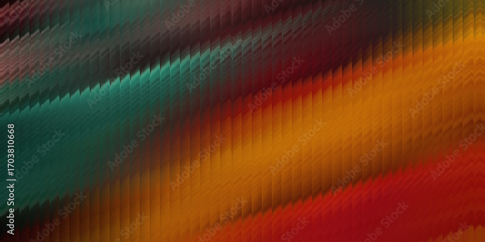 Poster abstract swirl of rich colors vibrant texture background displaying deep greens oranges reds and pur