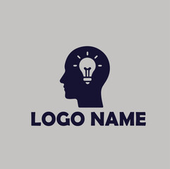 Online learning course company logo simple flat vector illustration Icon