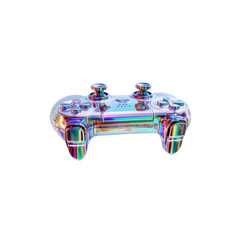Iridescent Gamer Controller Futuristic Gaming Technology