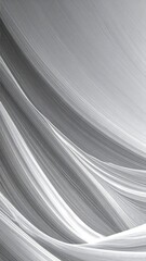 Obraz premium Abstract grayscale flowing fabric