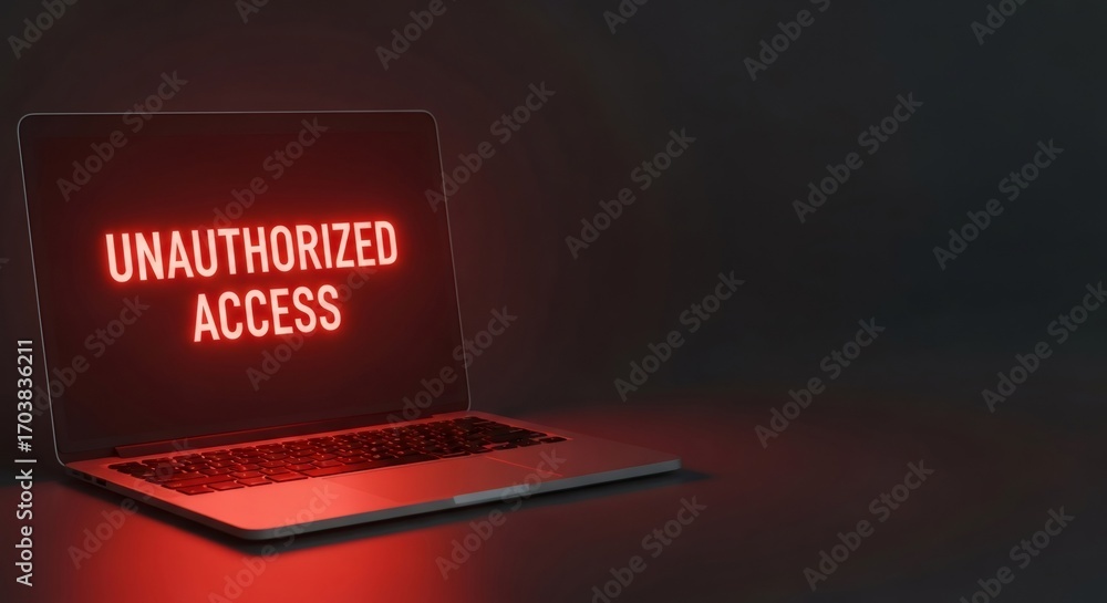 Aufkleber laptop screen displaying 